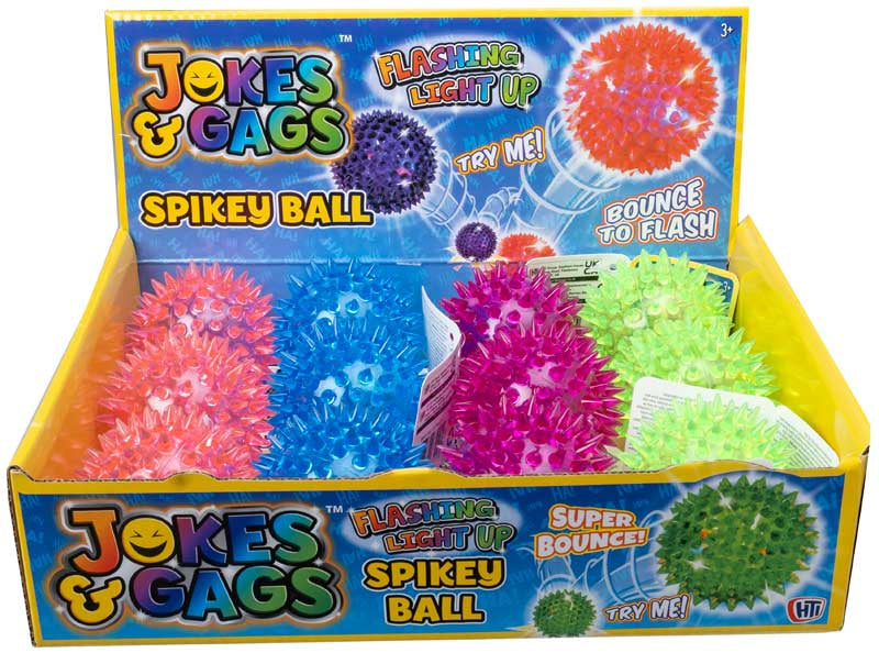 Light up spikey Ball Quantities of 12