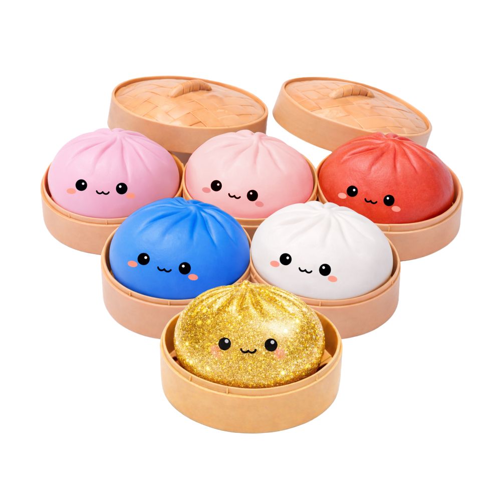 Mini Lucky Bao Mystery Squishy Dumpling Quantities of 12