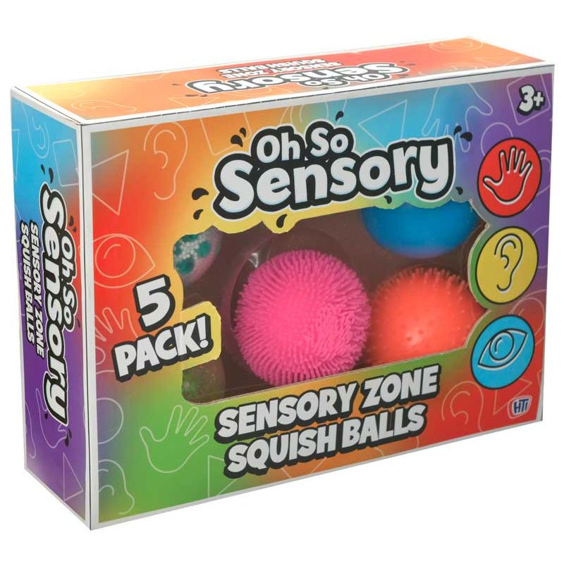Oh So Sensory Mega Sensory Squish Ball Pack Quantities of 24 Wholesale
