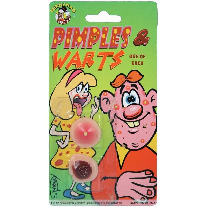 Dimples and Warts Quantities of 12 Wholesale