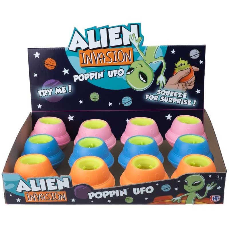 Pop Up Alien Invasion Quantities of 12 Wholesale