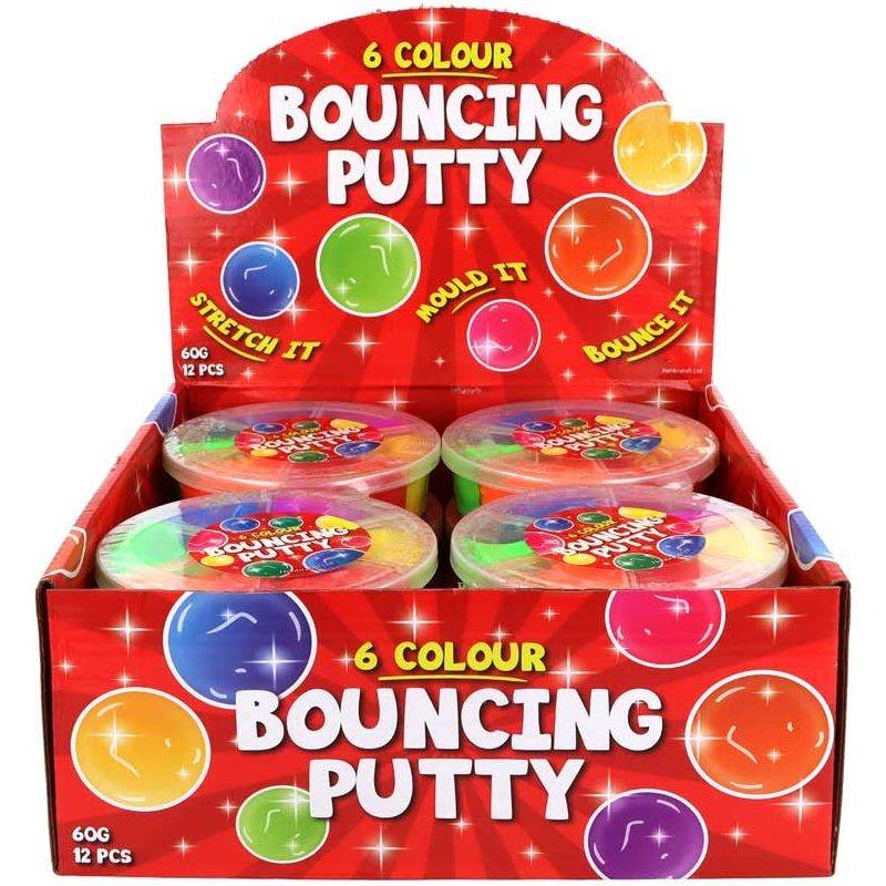 Bouncing putty 6 tone tub Wholesale