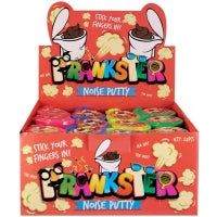 Small Putty Noise Toilet 4 Assorted Colours Quantities of 24 Wholesale