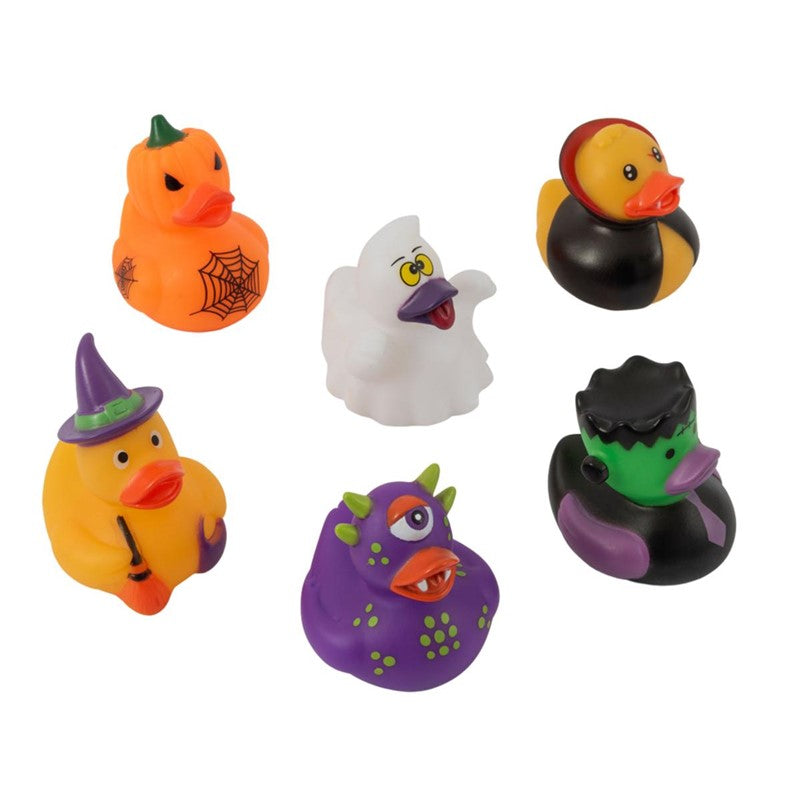 6.5cm Assorted Halloween Ducks Quantities of 12