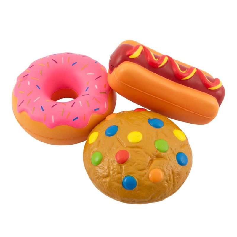 13cm Squishy Food Quantities of 12