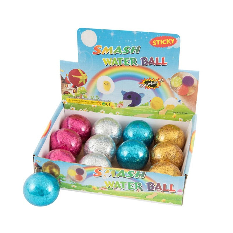 Glitter Squish Ball Quantities of 12