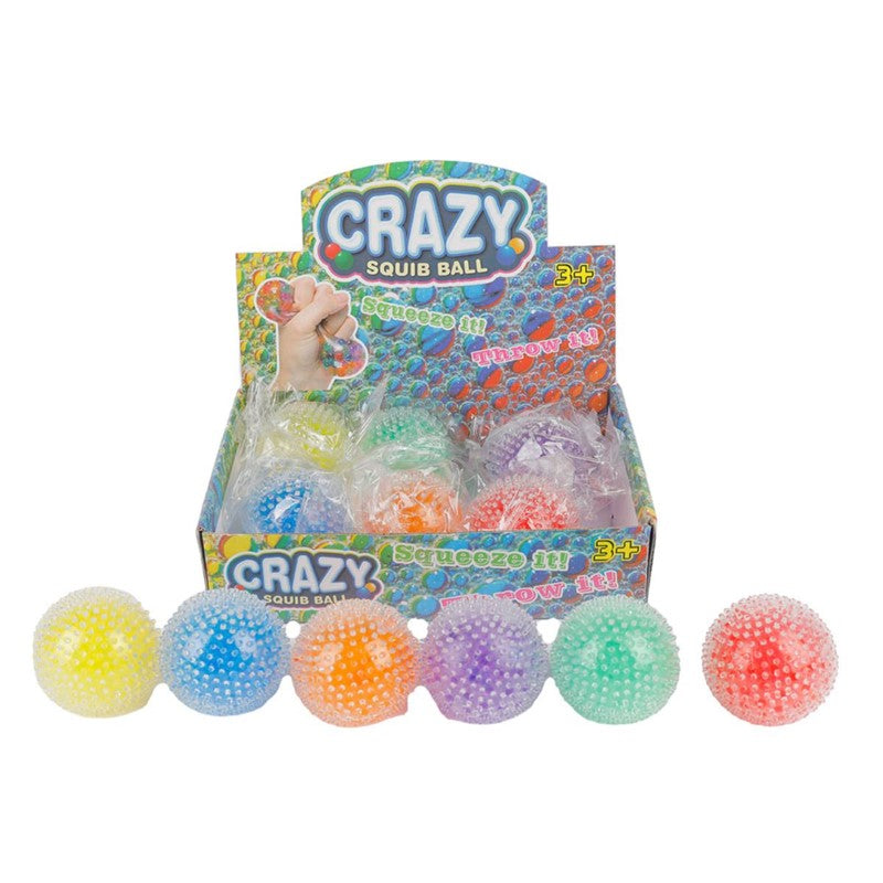 6cm Squeeze Spike Ball Quantities of 12