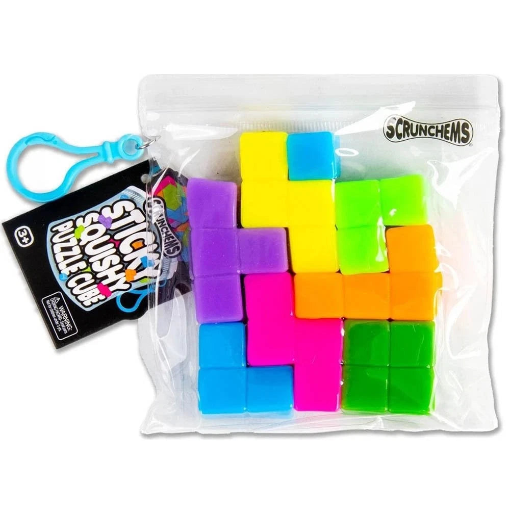 Scrunchems Sticky Squishy Puzzle Cube Quantities of 12 Wholesale