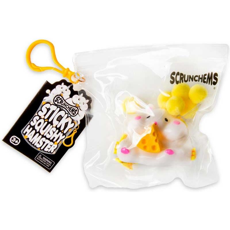 Scrunchems Sticky Squishy Hamster Quantities of 12 Wholesale