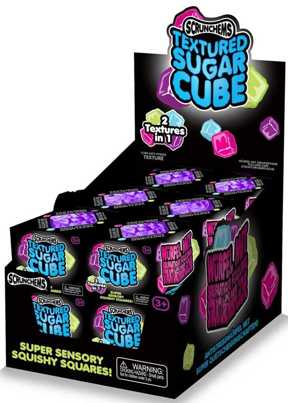 Scrunchems Textured Sugar Cube Quantities of 12