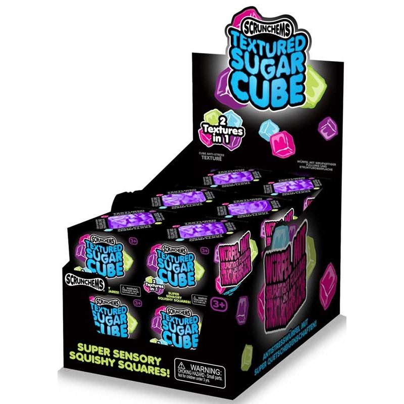 Scrunchems Textured Sugar Cube Quantities of 12 Wholesale
