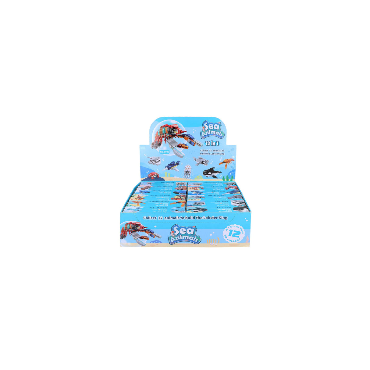 Sealife Block Kits Quantities of 12 Wholesale