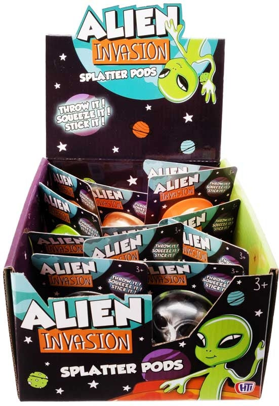 Alien Splatter Pods Quantities of 12