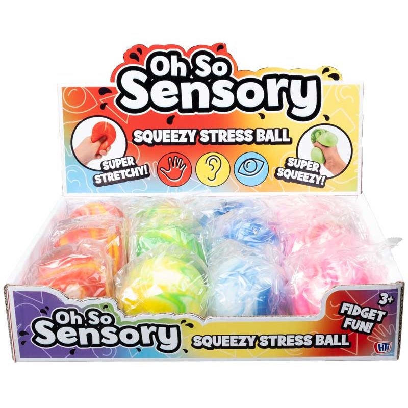 Oh So Sensory Squeezy Stress Ball Quantities of 12 Wholesale