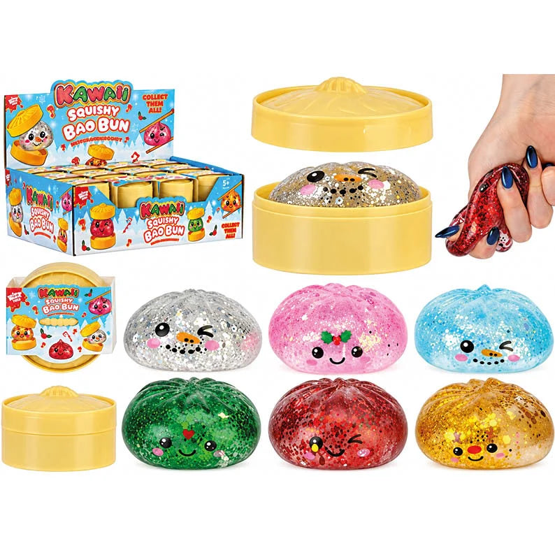 5.5cm Christmas Glitter Dumplings Maltose Quantities of 24 Wholesale