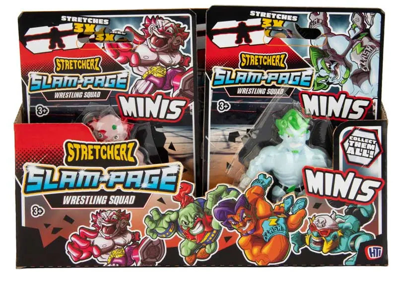 Stretcherz Slam-Page Wrestlers Minis Quantities of 16