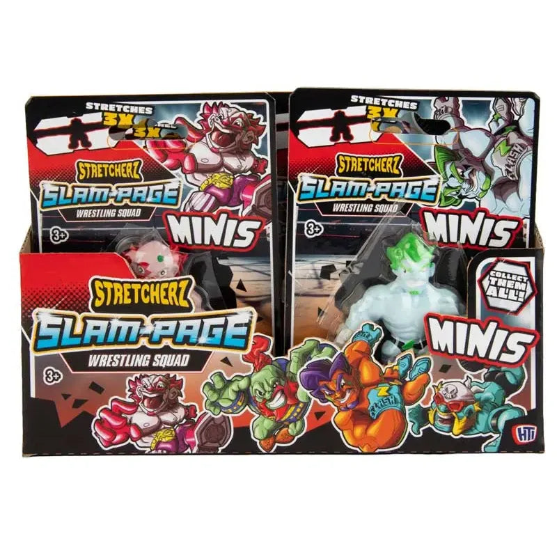 Stretcherz Slam-Page Wrestlers Minis Quantities of 16 Wholesale