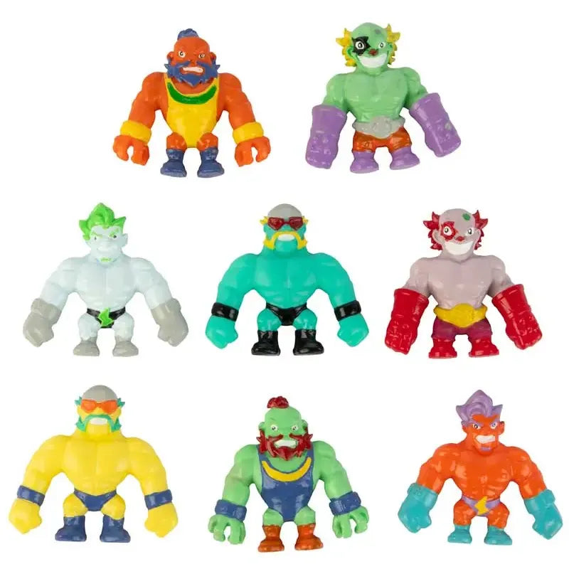Stretcherz Slam-Page Wrestlers Minis Quantities of 16 Wholesale