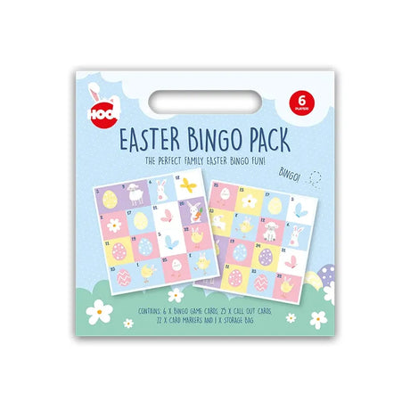 Easter Bingo Pack with festive themed designs for holiday fun.