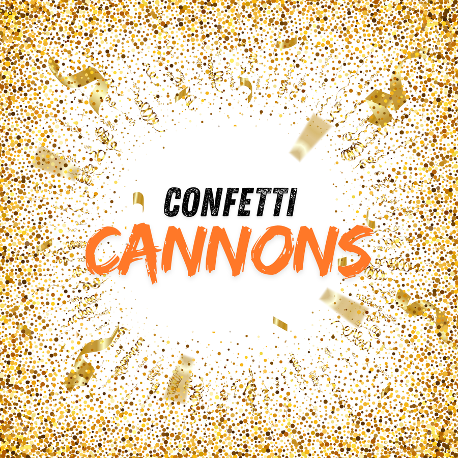 confetti cannons