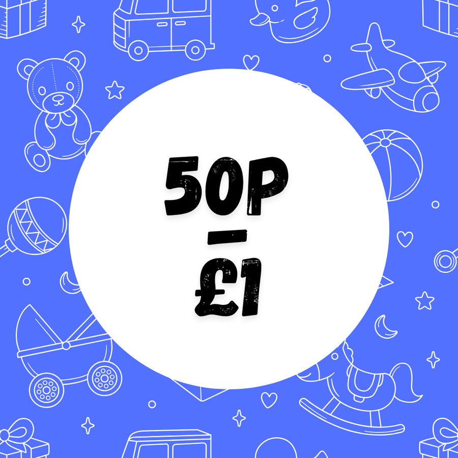 50p to £1
