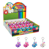 Poo Unicorn Keychain Quantities of 24 Wholesale