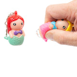 Poo Mermaid Keychain Quantities of 24 Wholesale