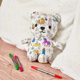 Colour in Fairytale Artie Bear - TC Toys