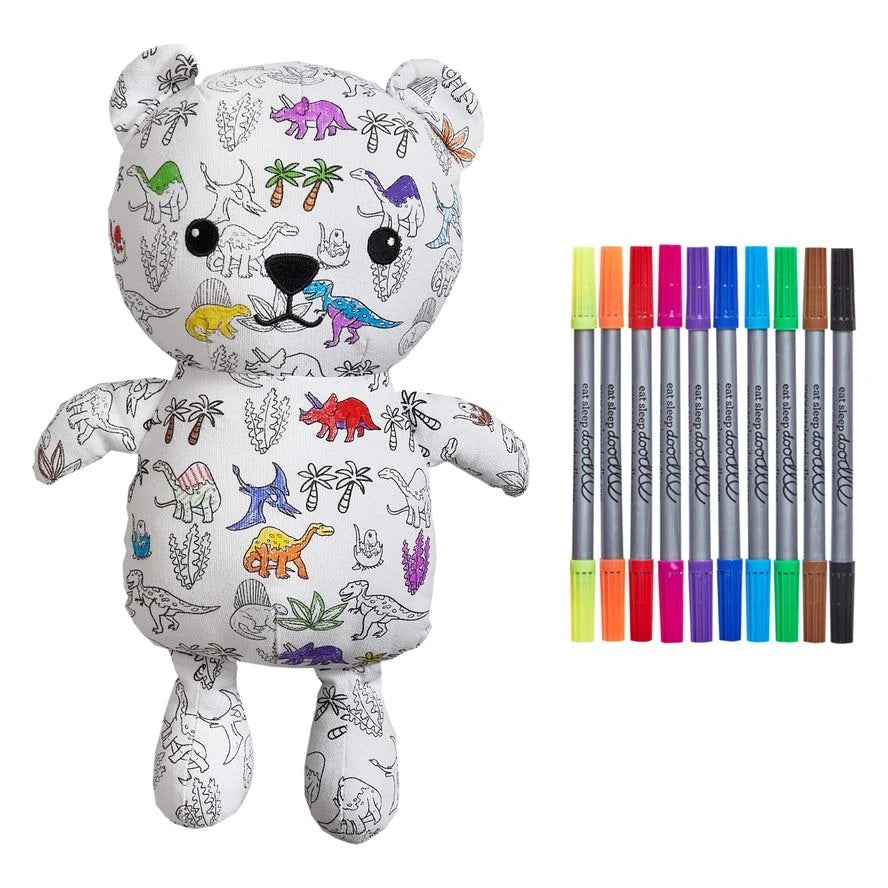 Colour in Dinosaur Artie Bear - TC Toys