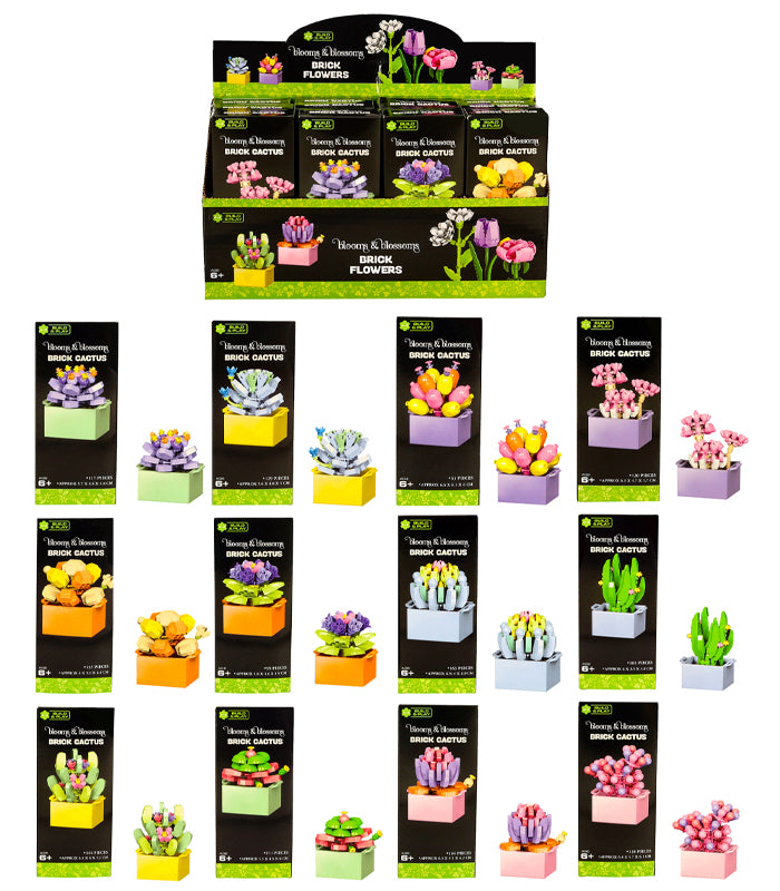 Make Your Own Brick Cactus Quantities of 12