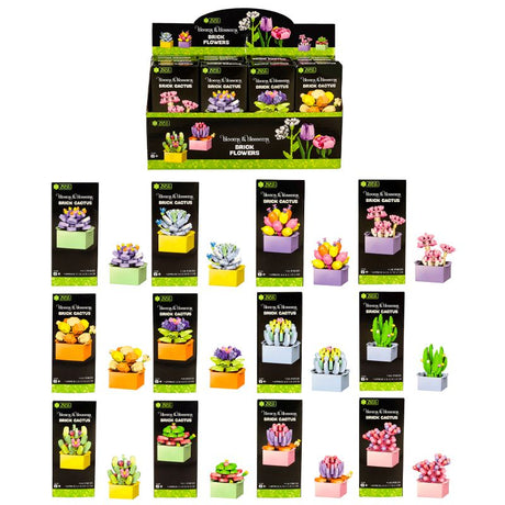 Make Your Own Brick Cactus Quantities of 12 Wholesale
