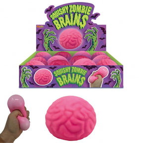 Squishy Zombie Brains 6.5cm Quantities of 12 Wholesale