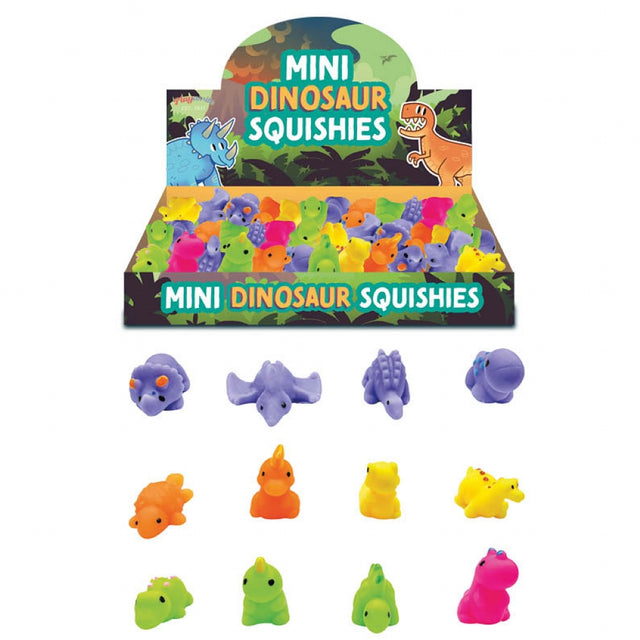 Mini Dinosaur Squishies 5.5cm Quantities of 48 Wholesale