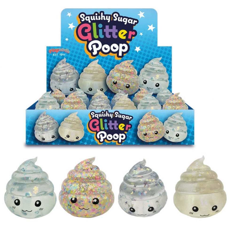 Squishy Glitter Maltose Poo Quantities of 12 Wholesale