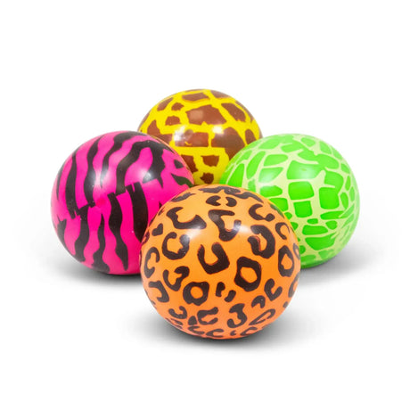 Scrunchems Neon Safari Squish Ball Quantities of 12 Wholesale