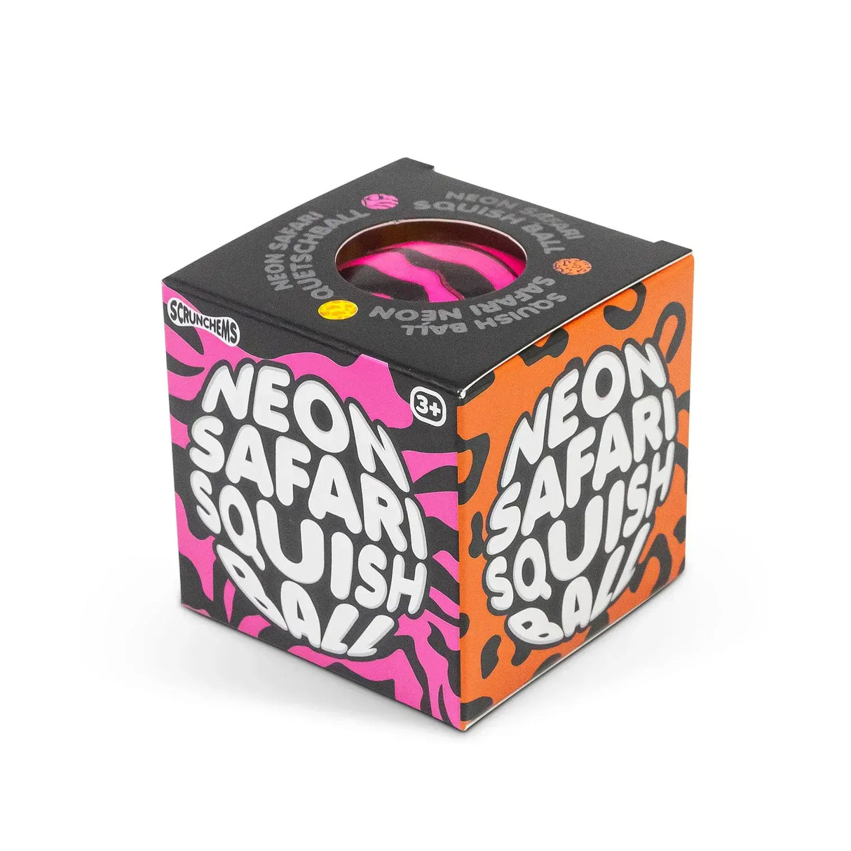 Scrunchems Neon Safari Squish Ball Quantities of 12 Wholesale