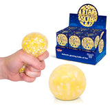 Scrunchems Moon & Stars glow in the dark squish ball - quantities of 12