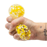 Scrunchems Moon & Stars glow in the dark squish ball - quantities of 12