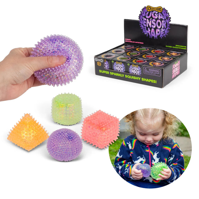 Scrunchems Sugar Shapes Quantities of 12 Wholesale