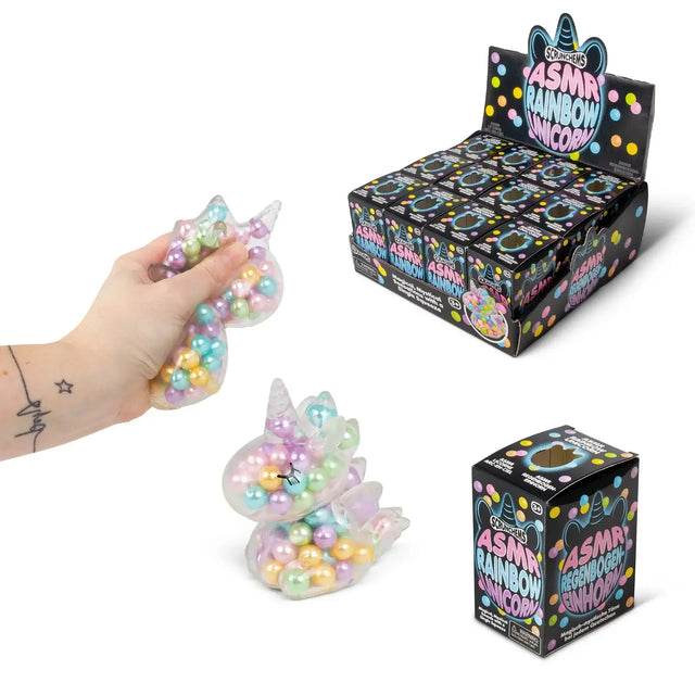 Scrunchems ASMR Rainbow Unicorn Quantities of 12 Wholesale