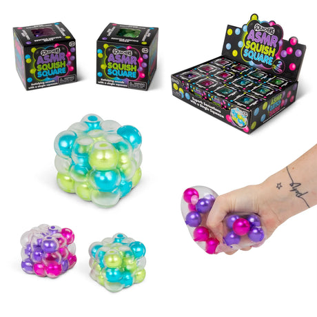 Scrunchems ASMR Squish Square Quantities of 12 Wholesale