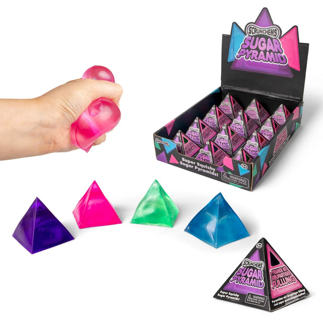 Scrunchems Sugar Pyramid Quantities of 12 Wholesale