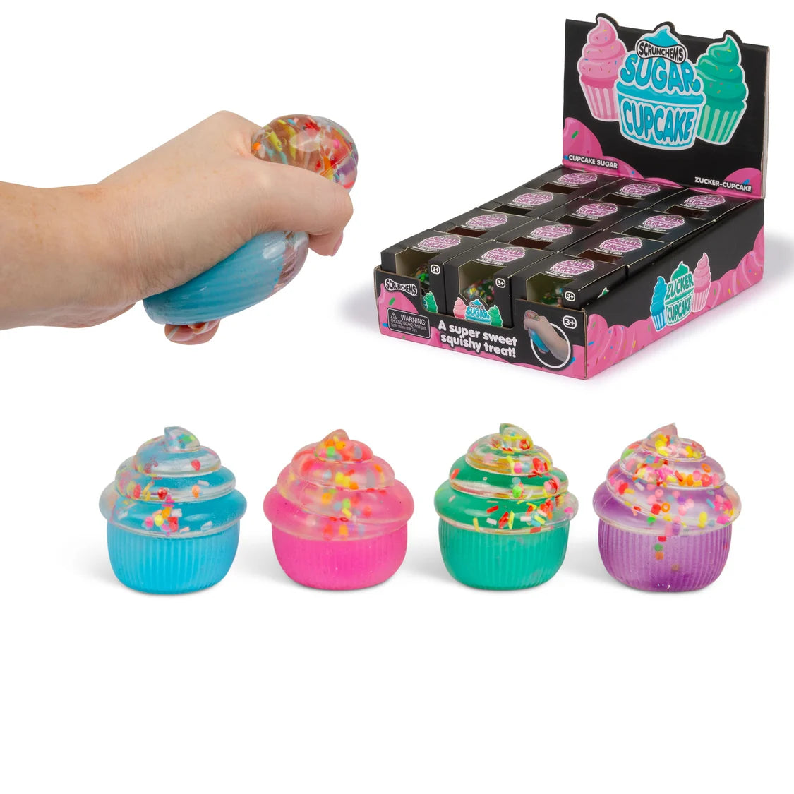 Scrunchems Sugar Cupcake Quantities of 12