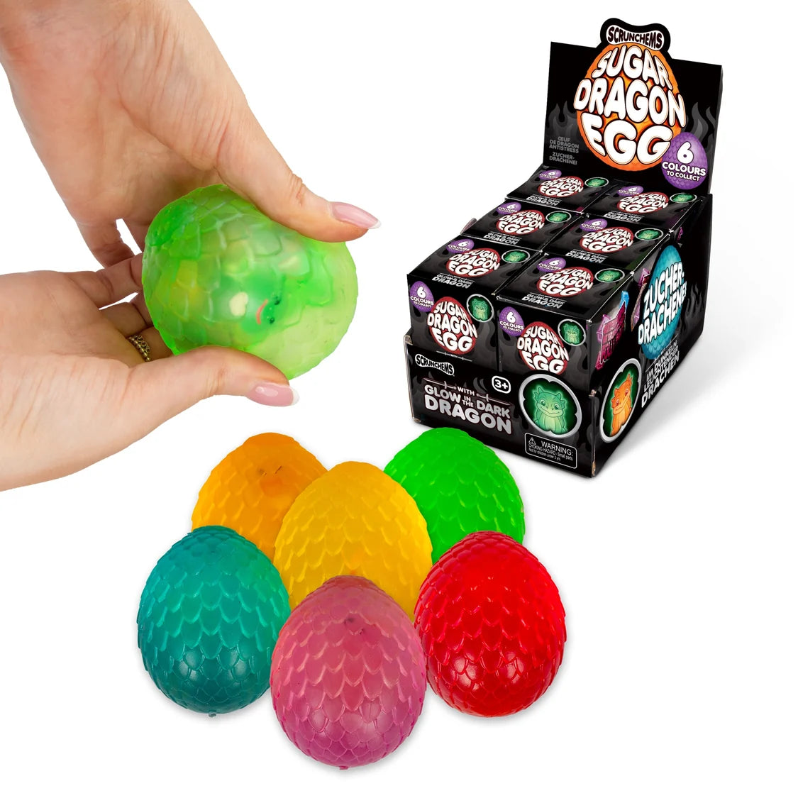 Scrunchems Sugar Dragon Egg Quantities of 12
