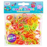 500 Loop & Loom Bands in colorful packaging for creative crafting.