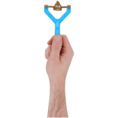 Poo Slingshot Toy with 2 Flying Poo Bullets Wholesale
