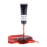 16ml fake blood tube, liquid red special effects makeup perfect for Halloween costumes and theatre use.