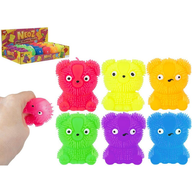Mini Teddy Bear Puffer 5cm Quantities of 24 Wholesale