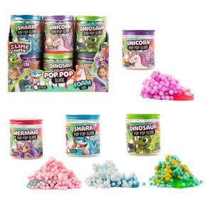 Slime Tastic Pop Slime Quantities of 12 Wholesale