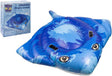 Inflatable Stingray Pool Toy for swimming and lounging fun.